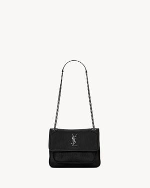 Saint Laurent ニキ ベビー（グレインラムスキン） ブラック