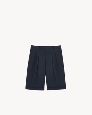 Saint Laurent Bermuda Shorts - Blue