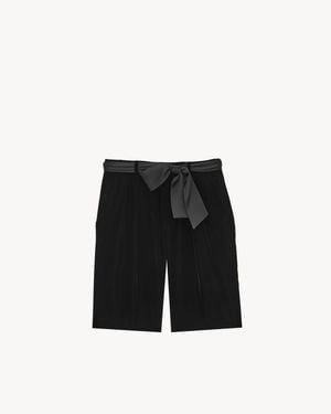 Saint Laurent Bermuda Shorts - White