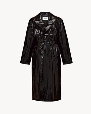 Saint Laurent Trench Coat - Black