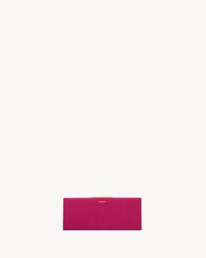 Saint Laurent Midnight Small Clutch - Pink