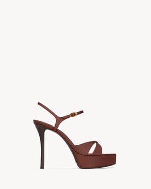 Saint Laurent Saint Laone Sizerent Debbie Platform Sandals - Multicolour