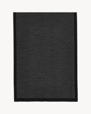 Saint Laurent Cassandre Scarf - Black