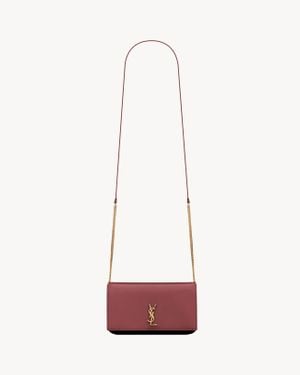 Saint Laurent Cassandre Smartphone Case Holder - White