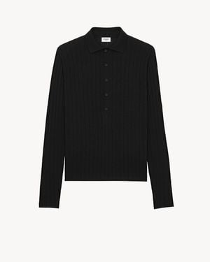 Saint Laurent Polo - Black