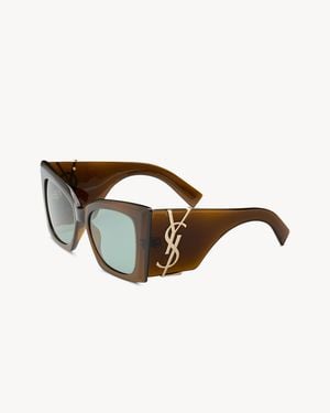 Saint Laurent Sl M119 Blaze Crystal - Brown