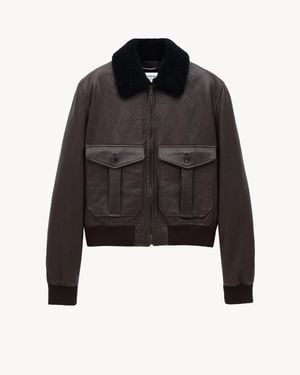 Saint Laurent Bomber Jacket - Black