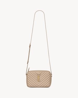 Saint Laurent Camera Bag "Lou" - Natural