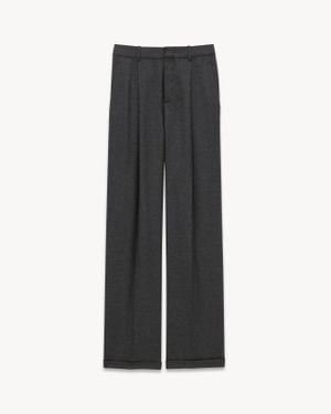 Saint Laurent Pantaloni Anni '90 - Nero