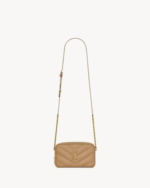 Saint Laurent Loulou Mini Camera Bag - White