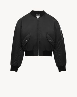 Saint Laurent Bomber Jacket - Black