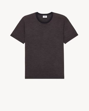 Saint Laurent Cassandre T-Shirt - Black