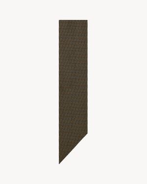 Saint Laurent Lavallière Scarf - Natural
