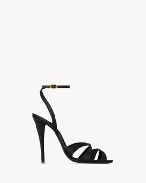Saint Laurent Chandelle Sandals - White