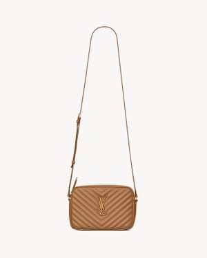Saint Laurent Saint Laone Sizerent ルー カメラバッグ（レザー／キルティング） - ナチュラル