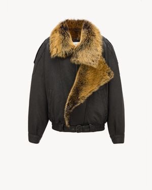 Saint Laurent Bomber Jacket - Black
