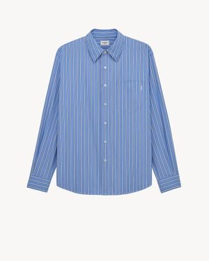 Saint Laurent Cassandre Shirt - Blue