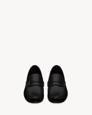 Saint Laurent Laurent Loafers - Black