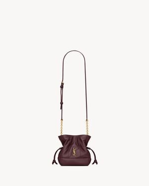 Saint Laurent Jamie Mini Shoulder Pouch - Natural