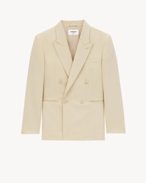 Saint Laurent Jacket - Natural