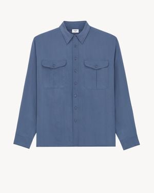 Saint Laurent Shirt - Blue