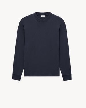 Tシャツ・カットソー SAINT LAURENT LONG SLEEVES T-SHIRT Men's Saint Laurent Long-sleeve t-shirts | Lyst