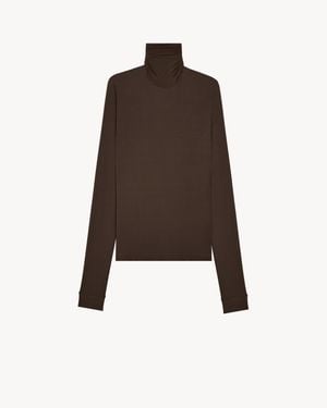 Saint Laurent Turtleneck - Brown