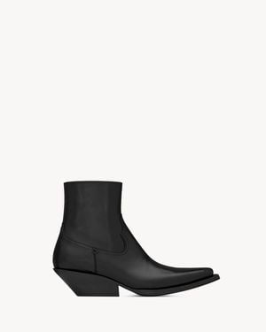 Saint Laurent Dylan Booties - Black