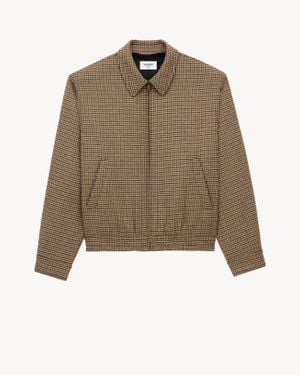 Saint Laurent Saint Laone Sizerent Jacket - Natural