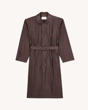 Saint Laurent Trench Coat - Brown