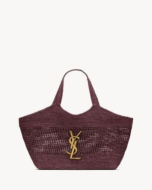 Saint Laurent Icare Medium - Purple