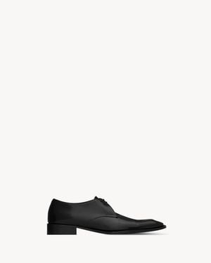 Saint Laurent Connor Derbies - White