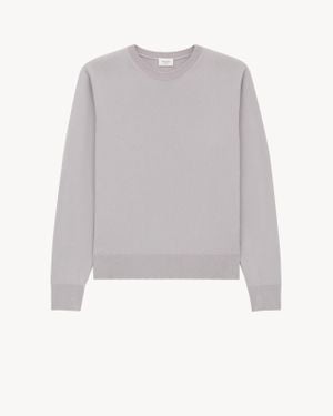 Saint Laurent Cashmere Jumper - Grey