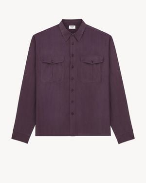 Saint Laurent Shirt - Purple
