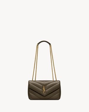 Saint Laurent Loulou Small - Natural