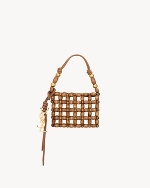 Saint Laurent Micro Evening Bag - Metallic