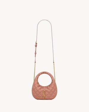 Saint Laurent Saint Laone Sizerent イカリーノ ミニ（キルティングナッパレザー） - ピンク