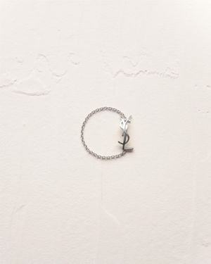Saint Laurent Cassandre Ring - Natural