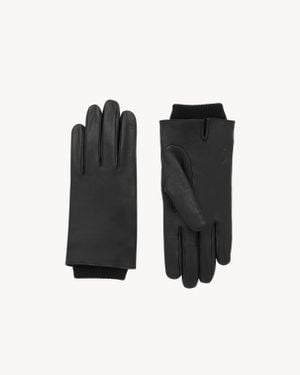Saint Laurent Gloves - Black