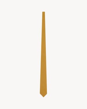 Saint Laurent Tie - White