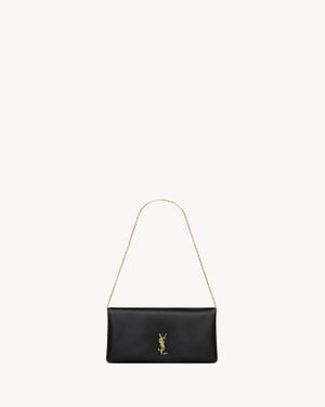 Saint Laurent カレッジ ミニチェーンバッグ（シャイニー