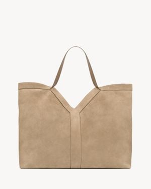 Saint Laurent Y Large Tote - Natural