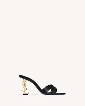 Saint Laurent Opyum Sandal - Black