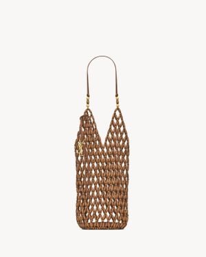 Saint Laurent Supple Bucket - Metallic