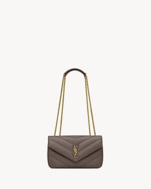 Saint Laurent Saint Laone Sizerent ルル スモール（マテラッセラムスキン） - ナチュラル