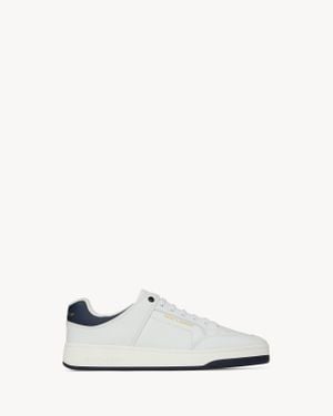 Saint Laurent Sl/61 スニーカー（グレインレザー） ホワイト