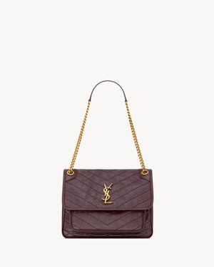 Saint Laurent Niki Medium - Purple