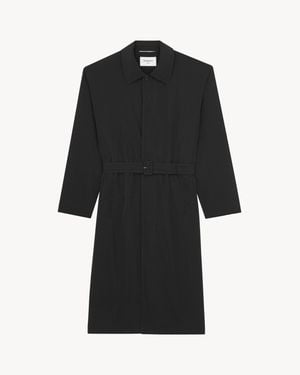 Saint Laurent Coat - Black
