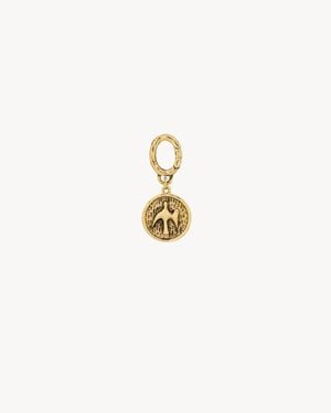 Saint Laurent Dove Charm - White