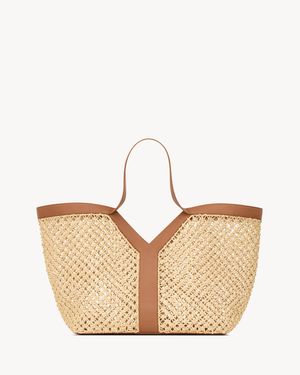 Saint Laurent Y Tote - Natural